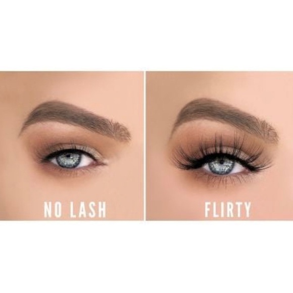 LAVAA Beauty 3D Mink Lashes Kit FLIRTY w/ Adhesive & Gold Applicator Tool | NEW - Picture 5 of 11